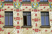 Vienna, Majolikahaus by Otto Wagner on Linke Wienzeile