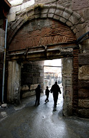 Ankara, gate in the citadel