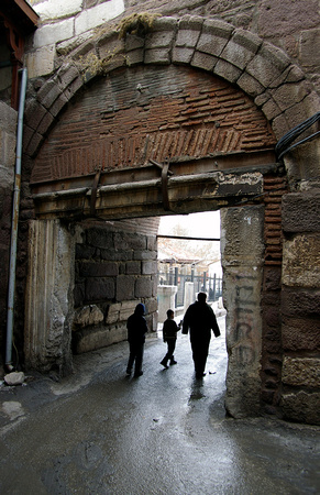 Ankara, gate in the citadel